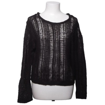 Threadbare, Strickpullover, Größe: 40, Schwarz, Acryl, Einfarbig #LTB