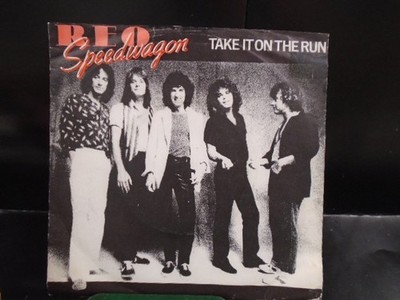 REO SPEEDWAGON '' TAKE IT ON THE RUN ''EX+ COND.IN Or.PIC SL.