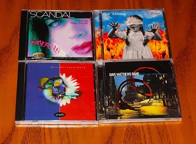 ROCK MUSIC CD LOT: DAVE MATTHEWS BAND-2 CD'S, THE NIXONS, SCANDAL: NEW/SEALED