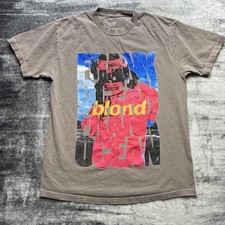 Frank Ocean Blond 2016 Rap Hip Hop Graphic T Shirt Men s Size Large Brown