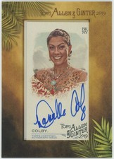 2019 Topps A&G - Mini Framed Auto - Danielle Colby/Reality TV Personality #MA-DC