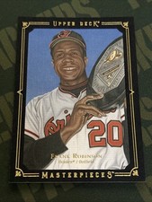2008 Upper Deck Masterpieces Framed Black #93 Frank Robinson - Baltimore Orioles