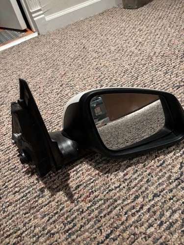 BMW 10-15 X1 Passenger RH Side Door Mirror Power Auto Fold Assembly OEM White