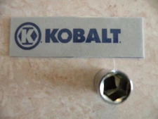 NEW KOBALT 1/4" Drive SAE - SHALLOW SOCKET 6 pt Point Wrench - ANY SIZE Inch in