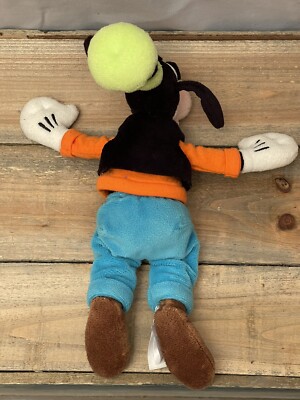 DISNEY-GOOFY 10-inch Plush Toy With Hangtag Preowned Clean | eBay