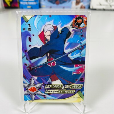 KAYOU NARUTO TCG CCG Hidan 3d official trading card chinese nr-hr