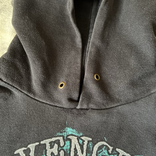 Avenged Sevenfold Nightmare Skull Scream Spell Out Graphic Hoodie 2010 Y2K - Picture 8 of 17