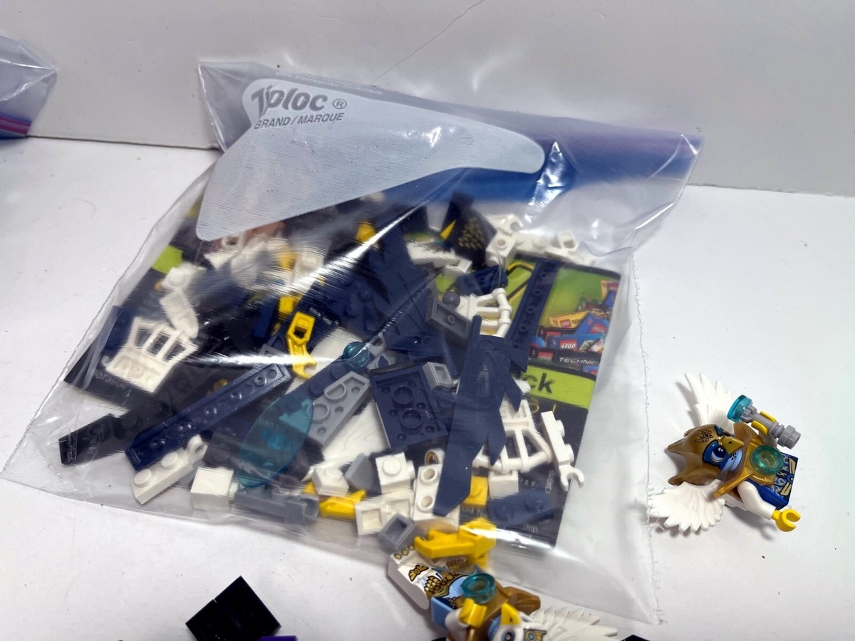 LEGO Chima LOT: Eglor's Twin Bike 70007 + Eagle 70124 + chima