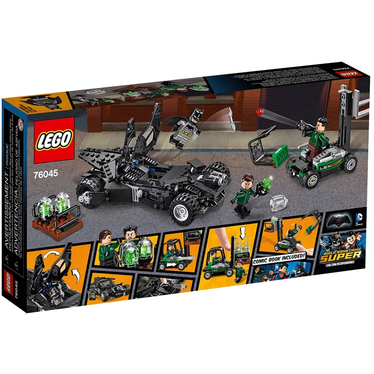 Lego Kryptonite Interception 76045 Super Heroes Minifigure