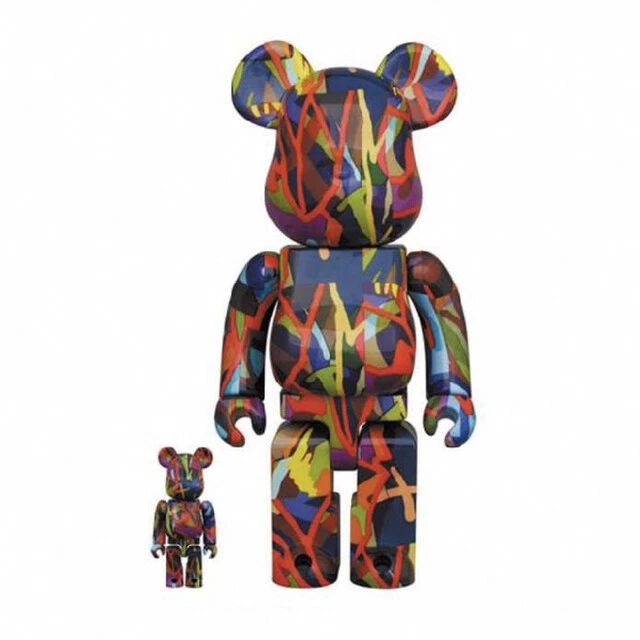 MEDICOM TOY Bearbrick KAWS TENSION 100% & 400% New and unused