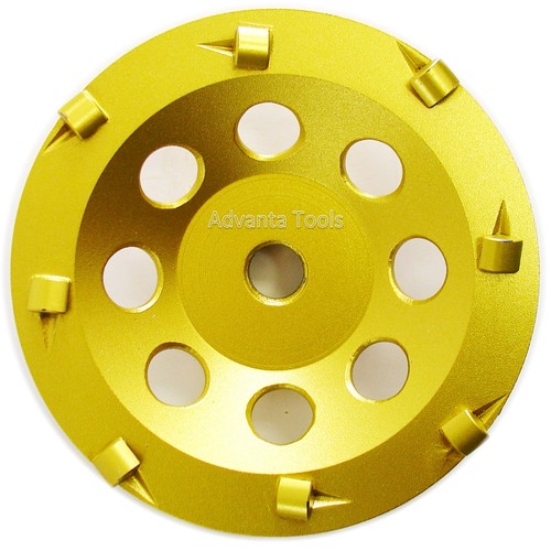 5"" PCD Cup Rad - Viertelrunde 8-Segment mit 5/8""-11 Dorne - Bild 2 von 5