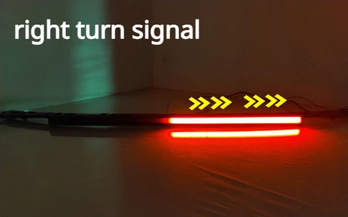 For 2023-2025 Kia Sportage LED Rear Trunk Door Red Through Brake Light Lamp - Picture 7 of 12