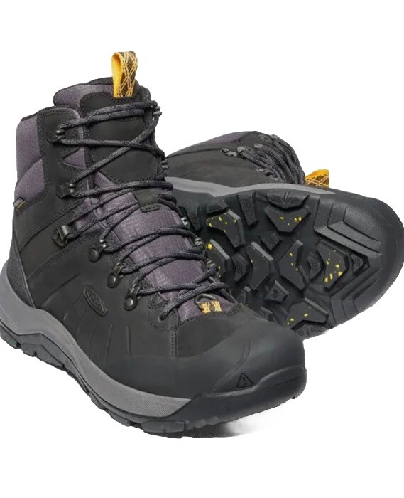 Stivali da neve impermeabili invernali polari NUOVI KEEN da uomo taglia 10 M Revel IV 4 1023618