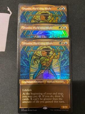 MTG Dominaria United Shanna Purifying Blade Textured Foil | eBay