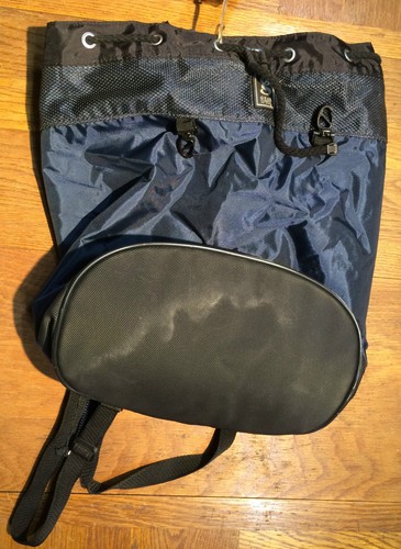 Gear Sports Blue Canvas Zippered Backpack #C5492 - FOX TV NFL Sunday luggage Tag - Picture 10 of 12