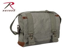 Rothco Vintage Canvas B-15 Pilot Messenger Bag - Olive Drab