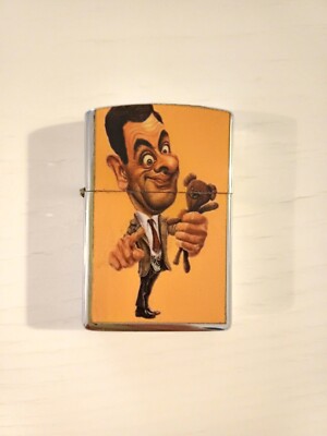 Vintage Mr. Bean Lighter (Zipper Type) New & Unobtainable - Lighter Zipper