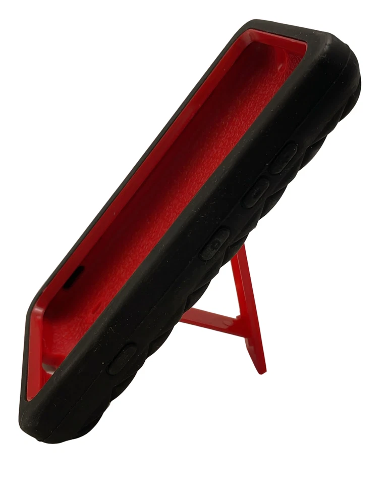 Cellairis Hybrid Ripple Designer Phone Case For Nokia 521 Black & Red - Изображение 4 из 4