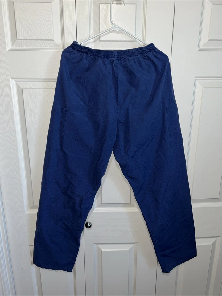 Pantalones Médicos AngelStat Cargo Bolsillo, Azul Marino, Grandes - Largo x 5 Pares Foto 2 de 3