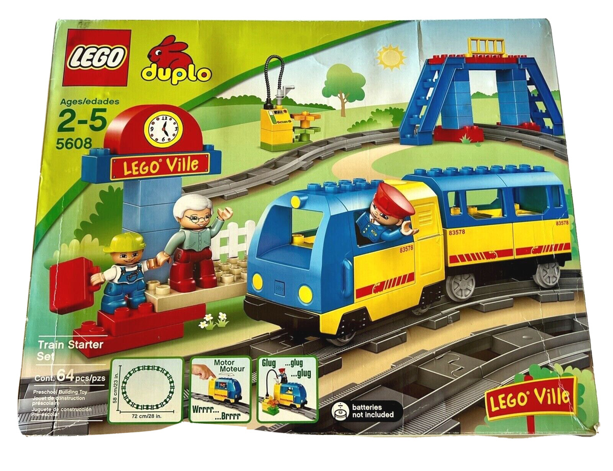 Lavet til at huske syg tidsskrift LEGO Duplo 5608 Train Starter Set 100% Complete + Box and Instructions | eBay Lavet til at huske syg tidsskrift LEGO Duplo 5608 Train Starter Set 100% Complete + Box and Instructions | eBay