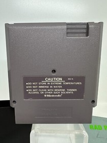 1987 Nintendo NES Rad Racer Game With Manual Inv-0777