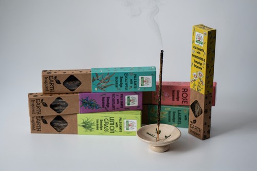 Eco Natural India Incense Sticks Palo Santo Laurel Masala Agarbatti Energy Clean - Picture 5 of 6