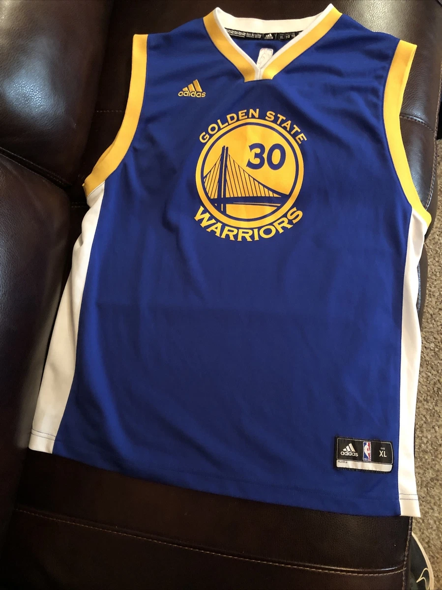 Golden State Warriors Stephen Curry Adidas Youth Basketball Jersey