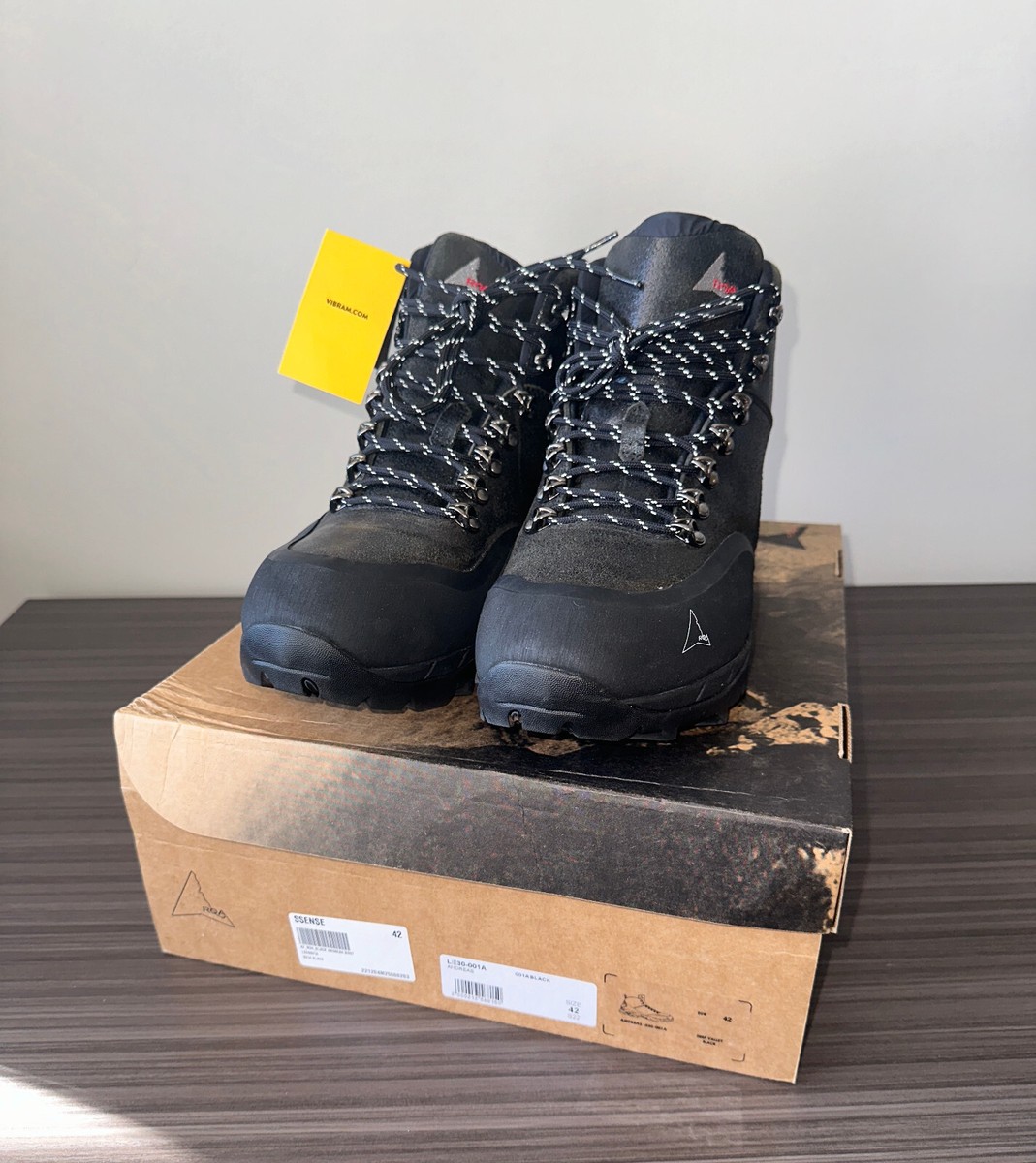 ROA Andreas Boot - Size 42 - NWT - Deep Valley Black | eBay ROA Andreas Boot - Size 42 - NWT - Deep Valley Black | eBay