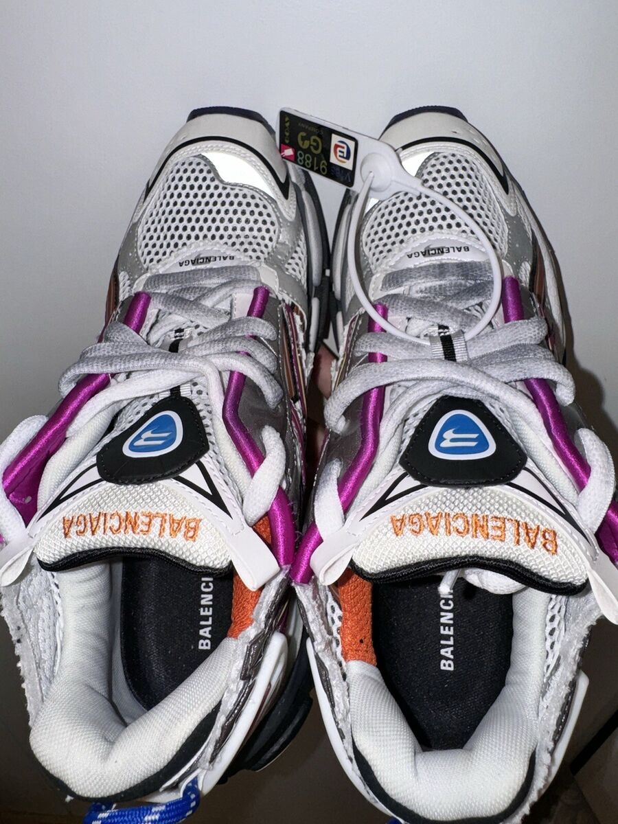 Size 7 - Balenciaga Runner Sneaker White Multi-Color W | eBay Size 7 - Balenciaga Runner Sneaker White Multi-Color W | eBay