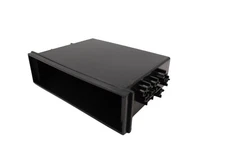 Universal Stereo Radio Replacement Pocket for Dash Kit Black Storage Space 