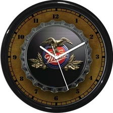 Miller High Life Beer Wall 10" Clock  Man Cave Den Rec Room