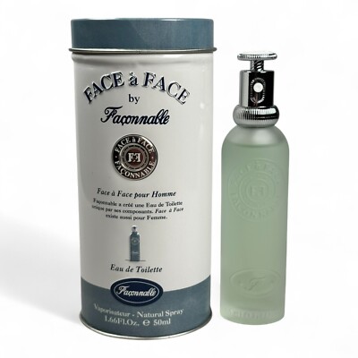 Faconnable Face a Face pour Homme Eau de Toilette Spray 50 ml Vintage