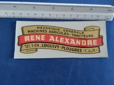 Chromo transfert  Tracteurs Machines agricoles à Loguivy-Plougras