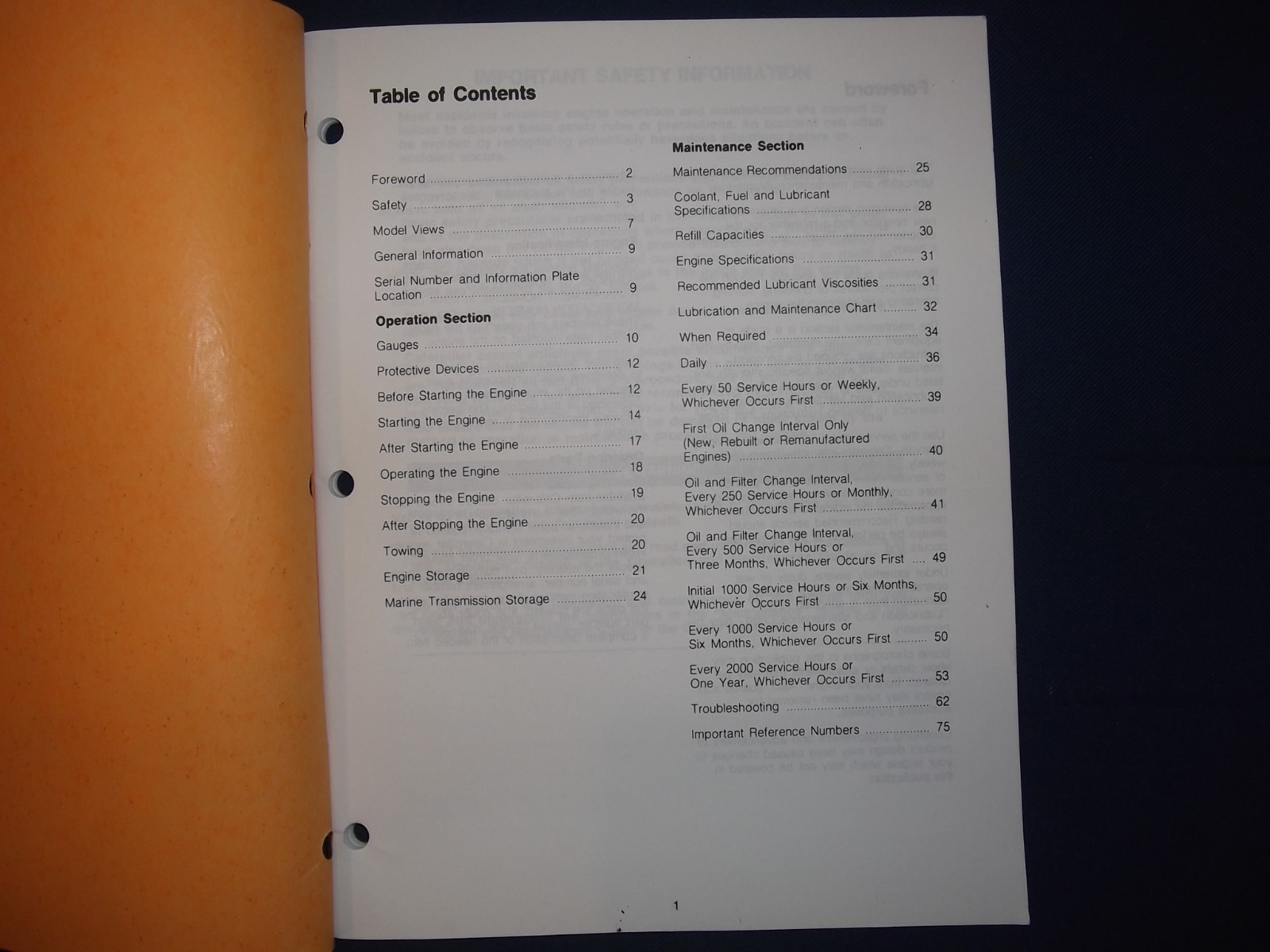 CAT Caterpillar 3304 3306 Marine Engine Operation Maintenance Manual SN 5b  67d for sale online | eBay