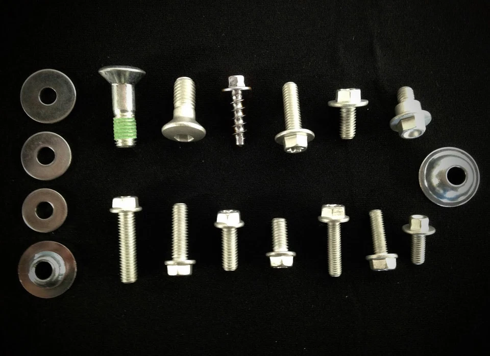 97pc BODY BOLT KIT KTM SX PLASTICS FENDER FORK GUARD SX125 SX250 300 350 450 520 - Image 3 of 3