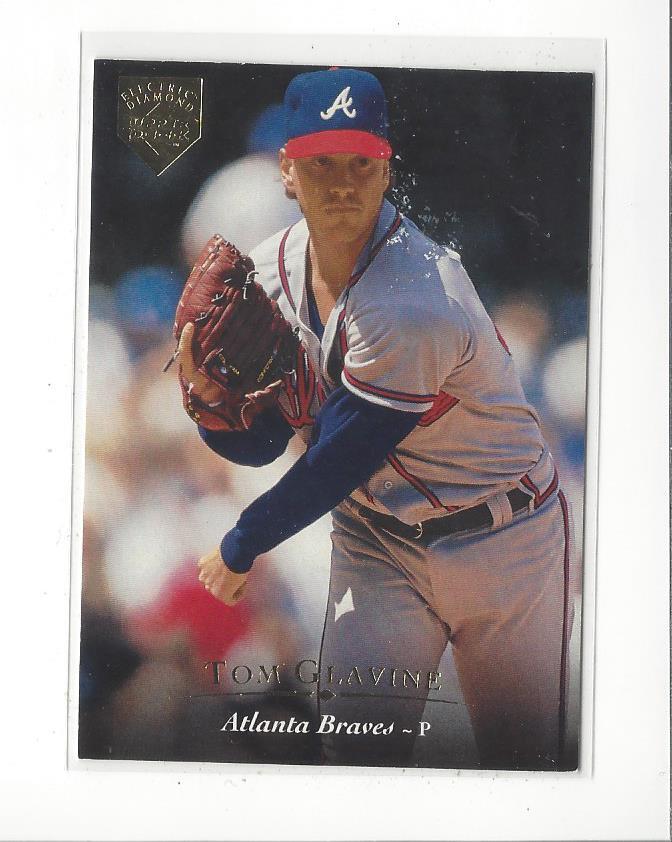 1995 Upper Deck Electric Diamond Gold #46 Tom Glavine Braves