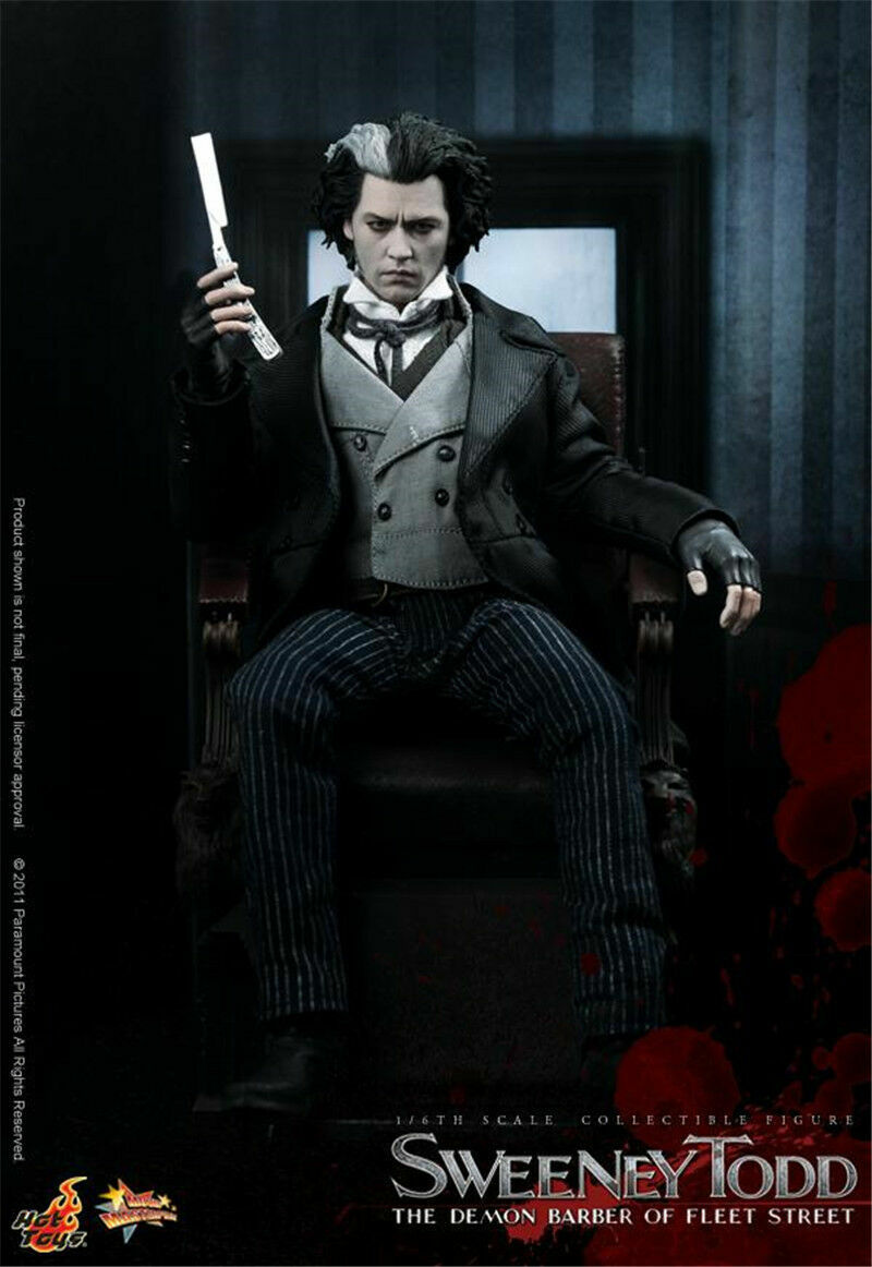 ホットトイズ　MMS149 SWEENEY TODD スウィーニートッド HOTTOYS HT MMS149 Sweeney Todd Action Figure Demon Barber 1:6