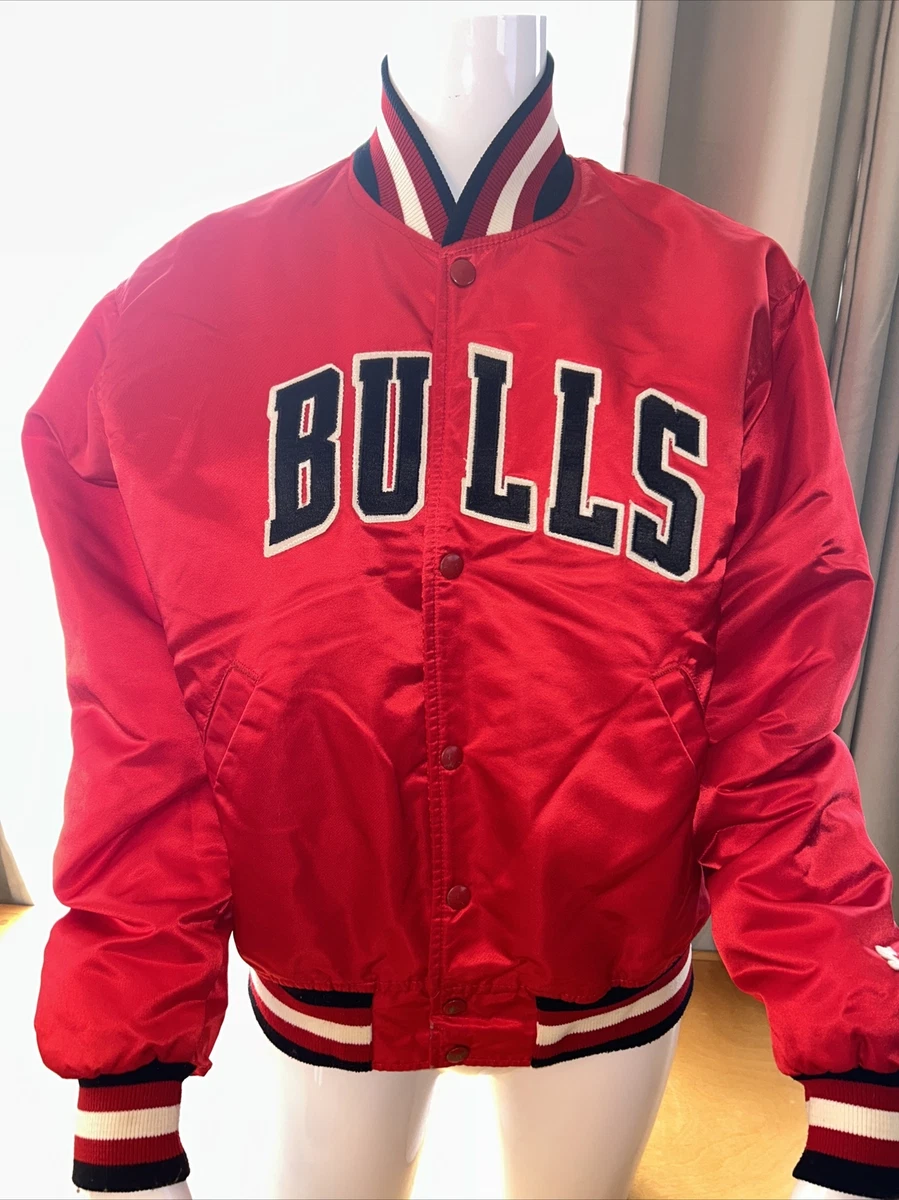 Chicago bulls cheap jacket red