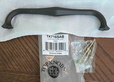 Top Knobs Spectrum 6-5/16'' Handle Cabinet Pull TK716SAB Transcend Series