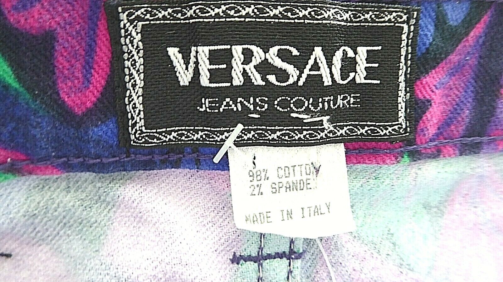 Vintage Original Versace Jeans Couture Italy Woma… - image 4