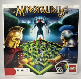 Lego Minotaurus 3841 Buildable Building Brick Board Game 100% Complete