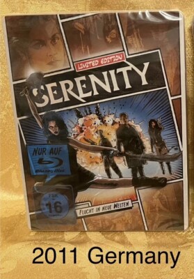 Firefly Serenity Steelbook Blu-Ray Germany 2011 New In Shrink Wrap