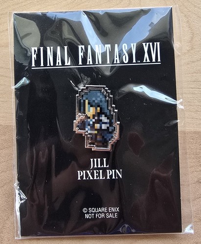 FINAL FANTASY XVI Jill Pixel Pin PAX East 2024 Panel Exclusive FF16 FFXVI Square