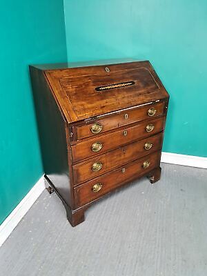 Buy An Antique Georgian Mahogany Bureau Desk ~Delivery Available~