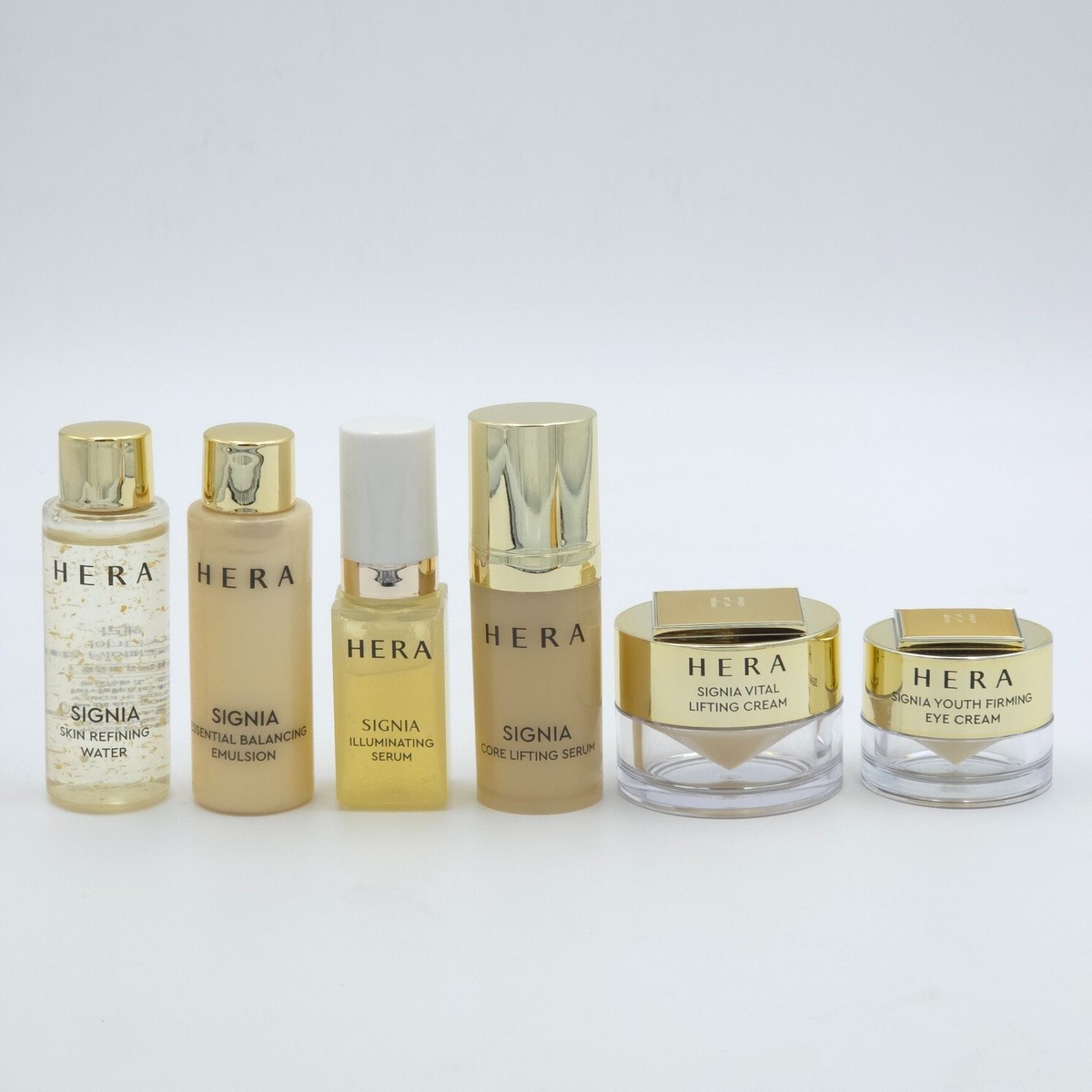 HERA Signia Deluxe Kit 6 Items Water Emulsion Serum Cream K