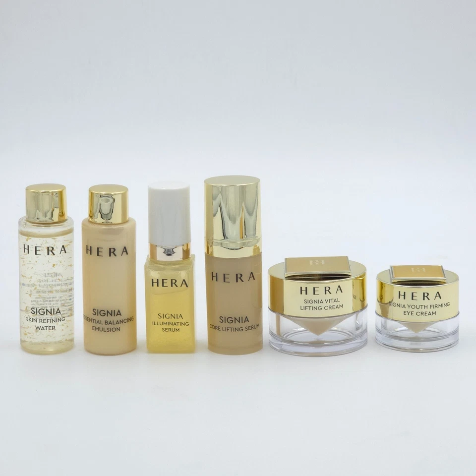 Kit HERA Signia Deluxe 6 itens soro emulsão de água creme K-Beauty - Imagem 3 de 4