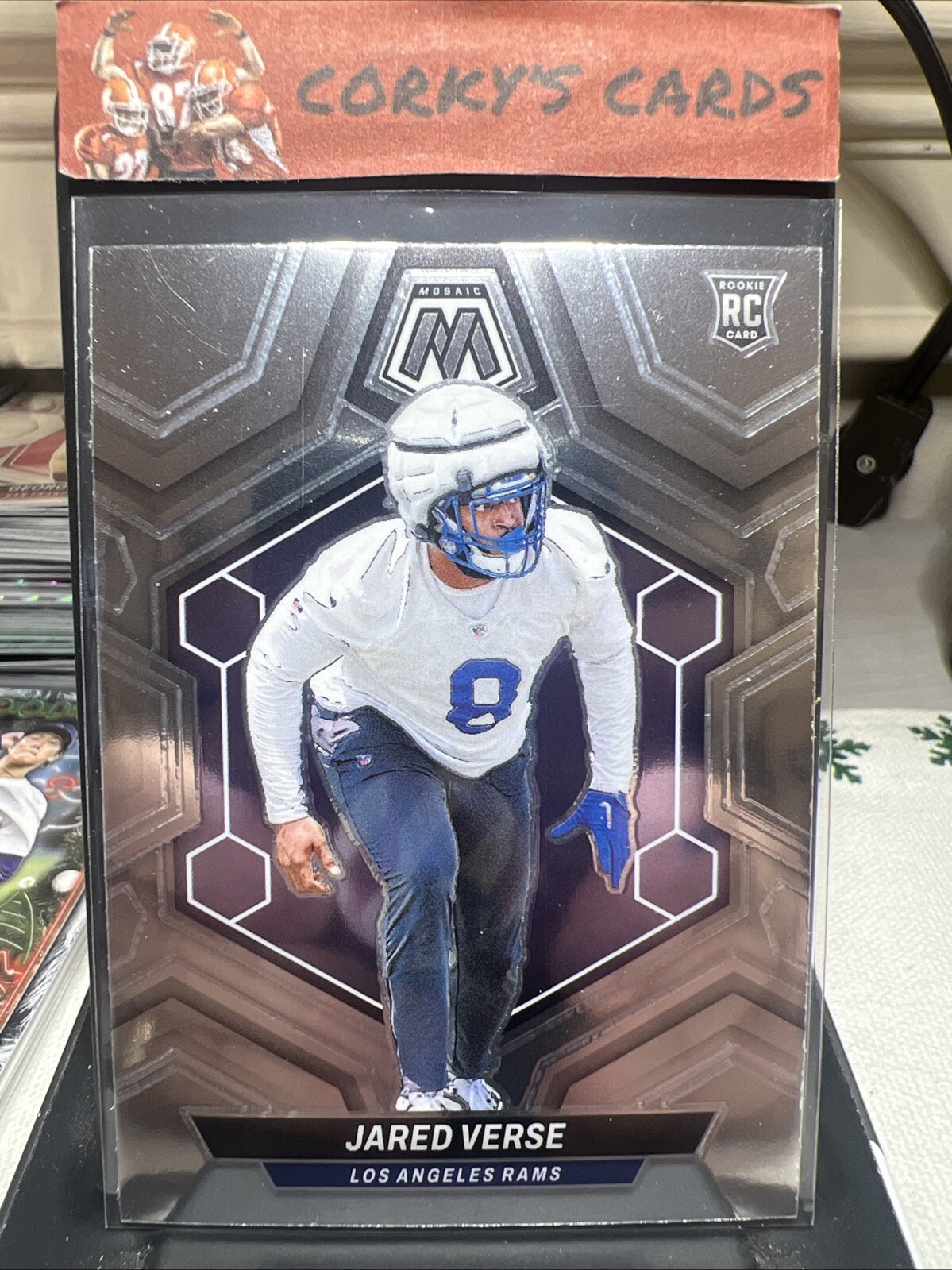 2024 Panini Mosaic - Rookies Silver Prizm #319 Jared Verse (RC)