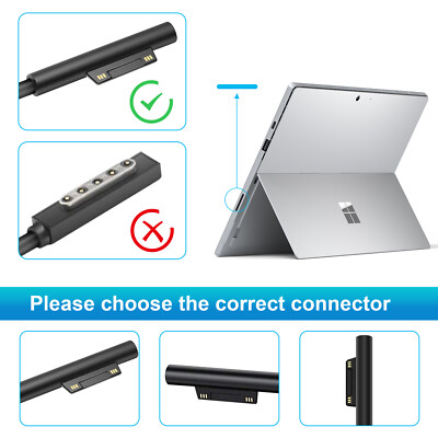 Surface Pro Charger Power AC Adapter For Microsoft Surface Pro X 9