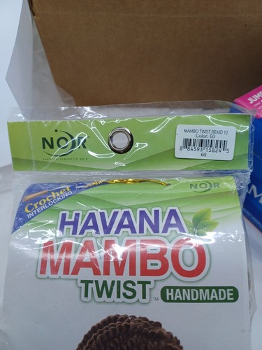 Janet Collection Synthetic Crochet Braiding Hair HAVANA MAMBO TWIST 12" - Picture 8 of 11