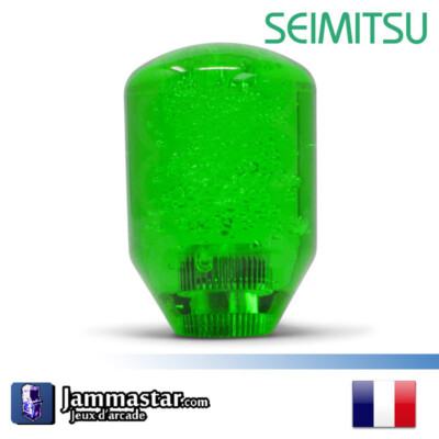 Poignée De Joystick Seimitsu Bullet, Version Clear Green (vert Transparent) Pour Borne D'arcade